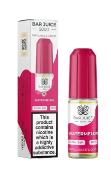 Bar Juice 5000 Salt Watermelon Strawberry Kiwi 10ml 20mg